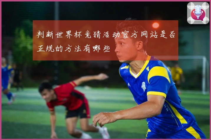 判断世界杯竞猜活动官方网站是否正规的方法有哪些