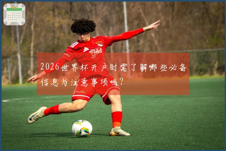 2026世界杯开户时需了解哪些必备信息与注意事项吗？
