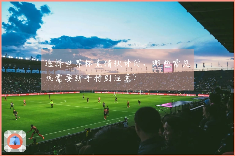 选择世界杯竞猜软件时，哪些常见坑需要新手特别注意？